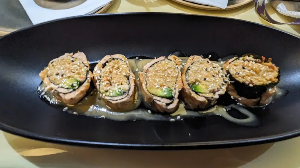 BBQ Salmon Roll
